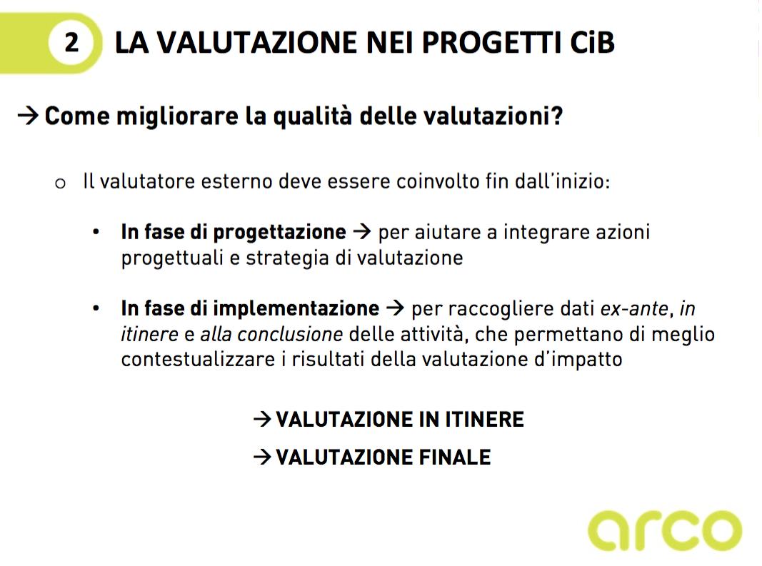 La Valutazione Di Impatto Nei Progetti Contrasto Alla Poverta Educativa